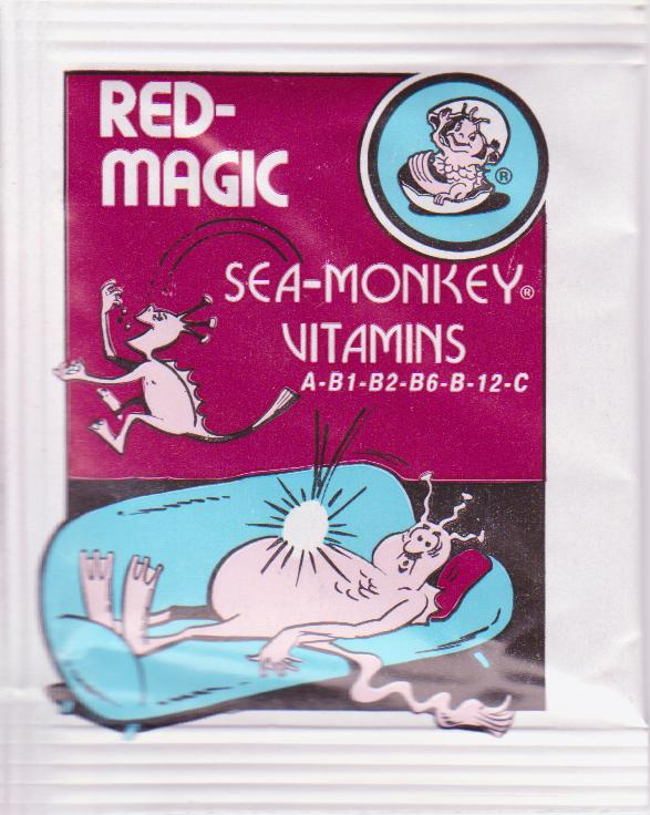 Sea Monkeys Red Magic Vitamins